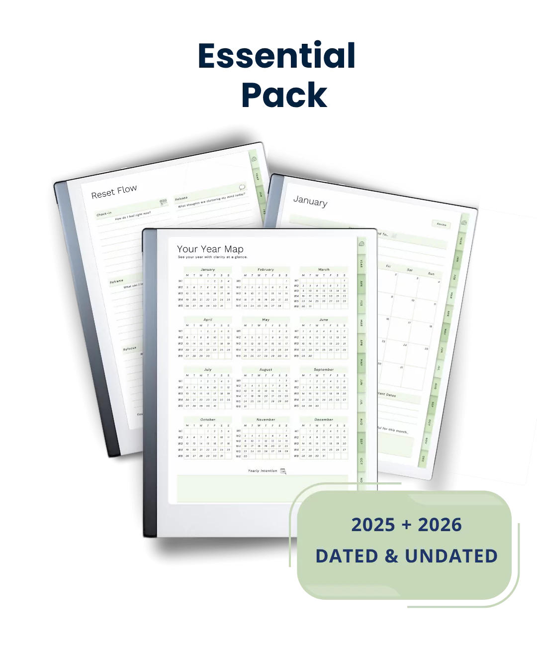 ProPaperFlow 2026 Digital Planner for Remarkable