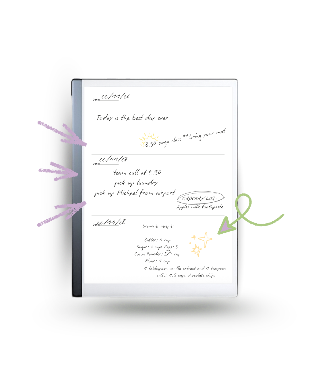 3-Year Horizontal Flow Journal