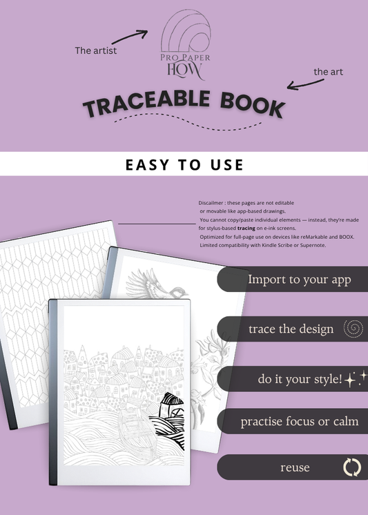 ✏️ 90+ Traceable Book  – Light & Dark Mode